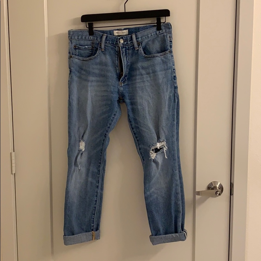 Men’s gap jeans 32x30 distressed